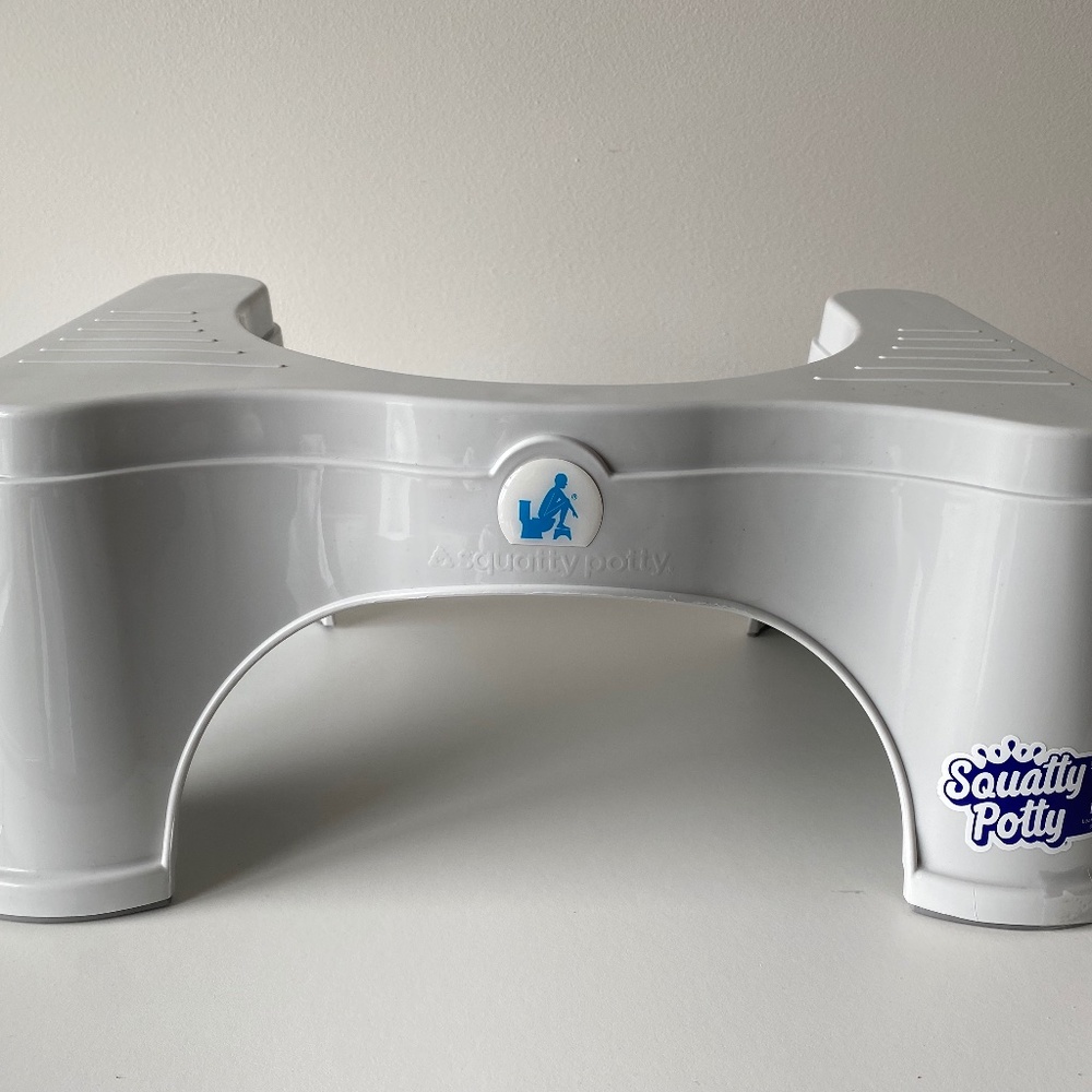 NWT Original Squatty Potty Simple Bathroom Toilet Stool White - New with Tags